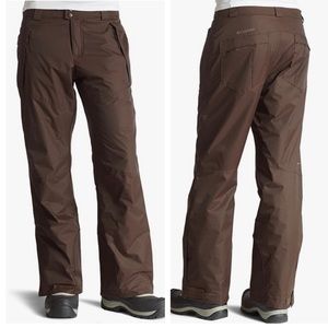 Columbia Brown Snow Pant